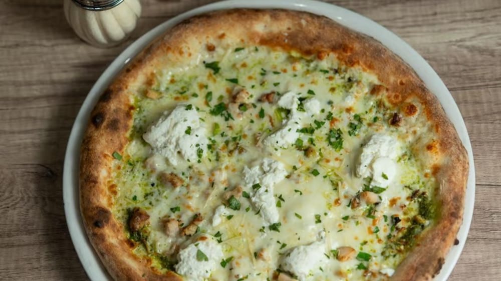 Pesto and Ricotta