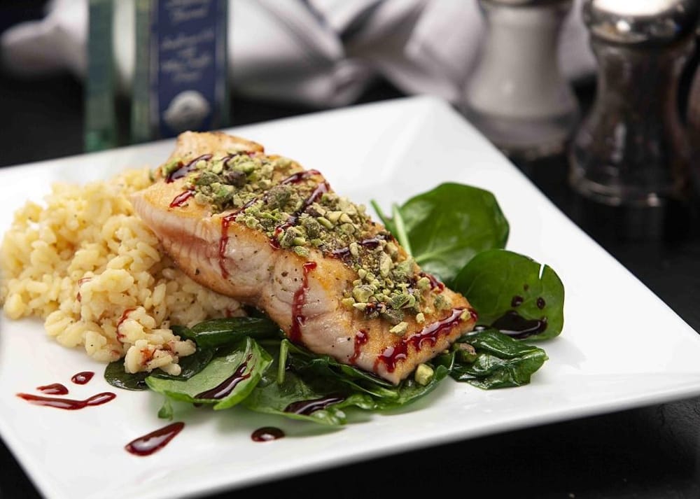 *Salmone al Pistacchio